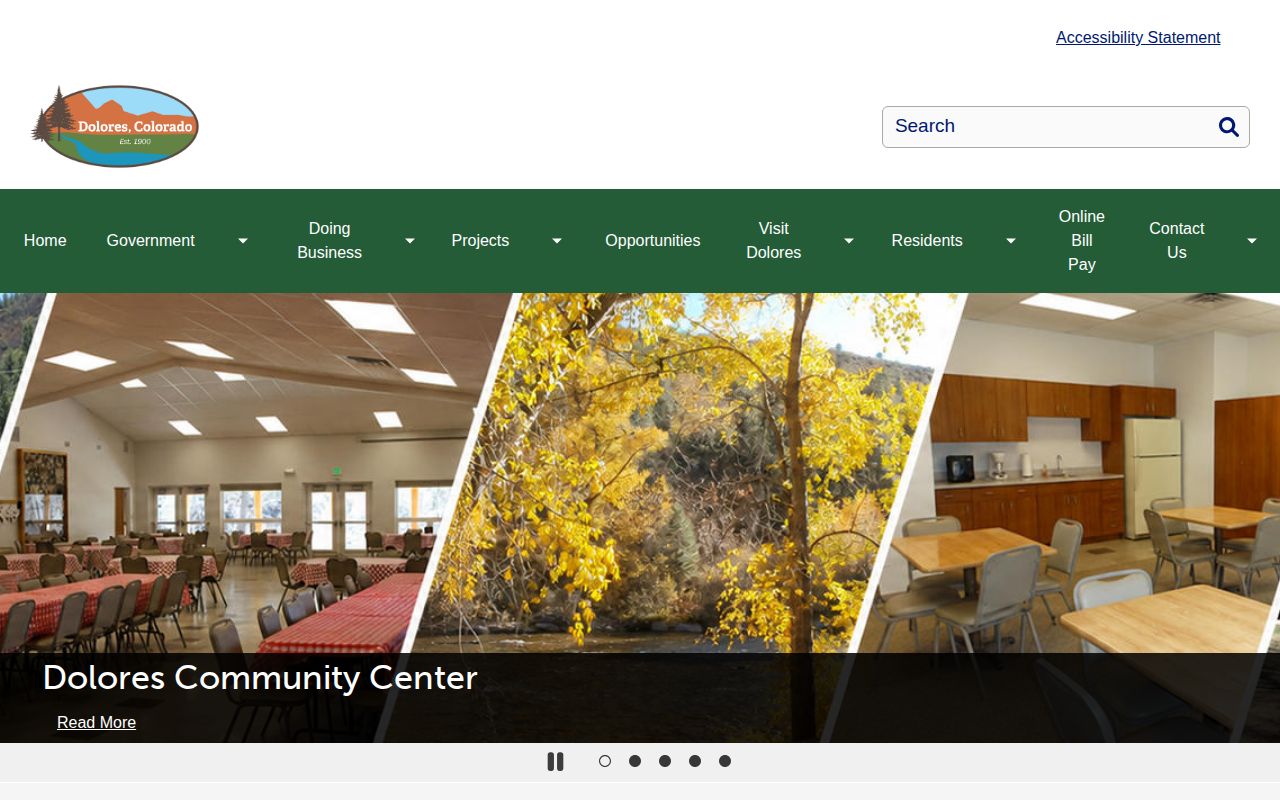 Town of Dolores official agency page for Montezuma County arrest record routing